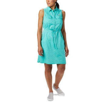 Columbia Ženske Haljine - PFG Bonehead Stretch Sleeveless Plave | ZSLJ-05928
